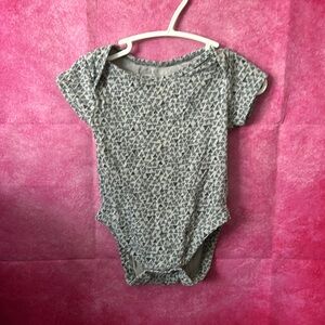 (3 for $15) 6 Month Baby Mec Organic Cotton Baby Onesie